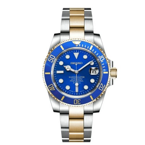 Seiko Submariner - Twotone Blue