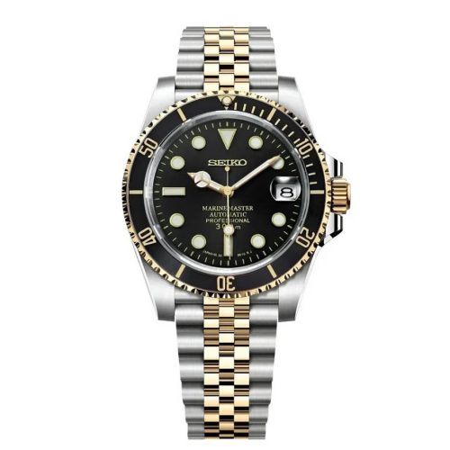 Seiko Submariner - Twotone Black