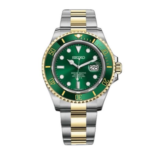 Seiko Submariner - Twotone Green